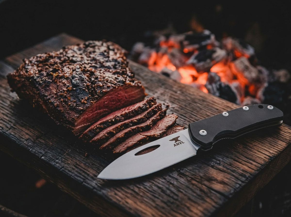 Santa Maria Tri-Tip, Red Oak Reverse Sear